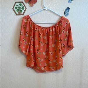Floral Off-Shoulder Top